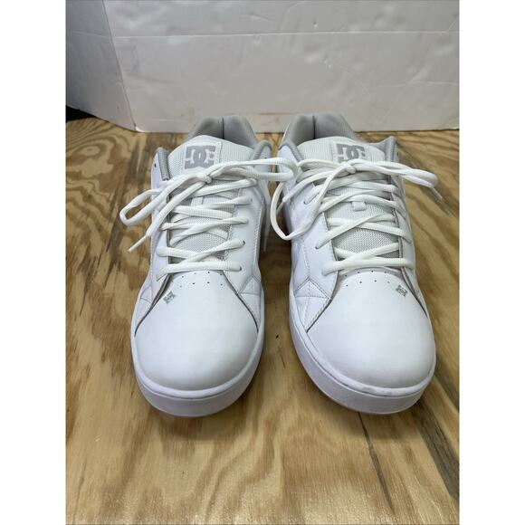 Y2K DC Shoes With Embroidered Side Hit Skater Sneaker Men’s Size 17 Fat Tongue - Picture 4 of 12